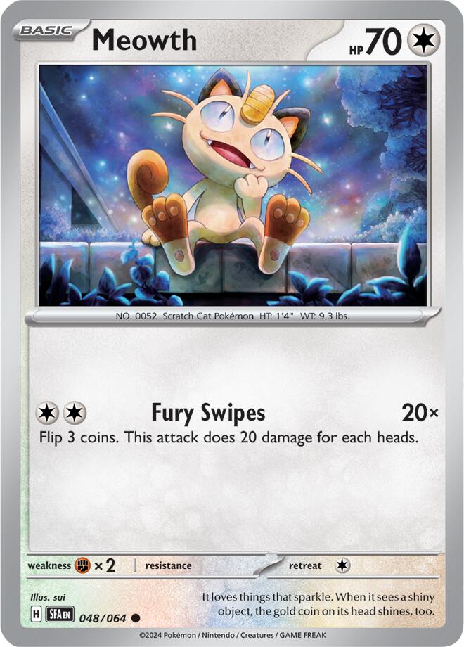 Meowth (048/064) [Scarlet & Violet: Shrouded Fable] | All Aboard Games