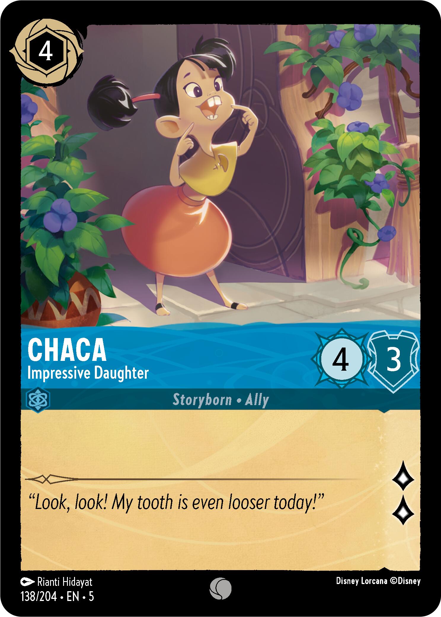 Chaca - Impresive Daughter (138/204) [Shimmering Skies] | All Aboard Games