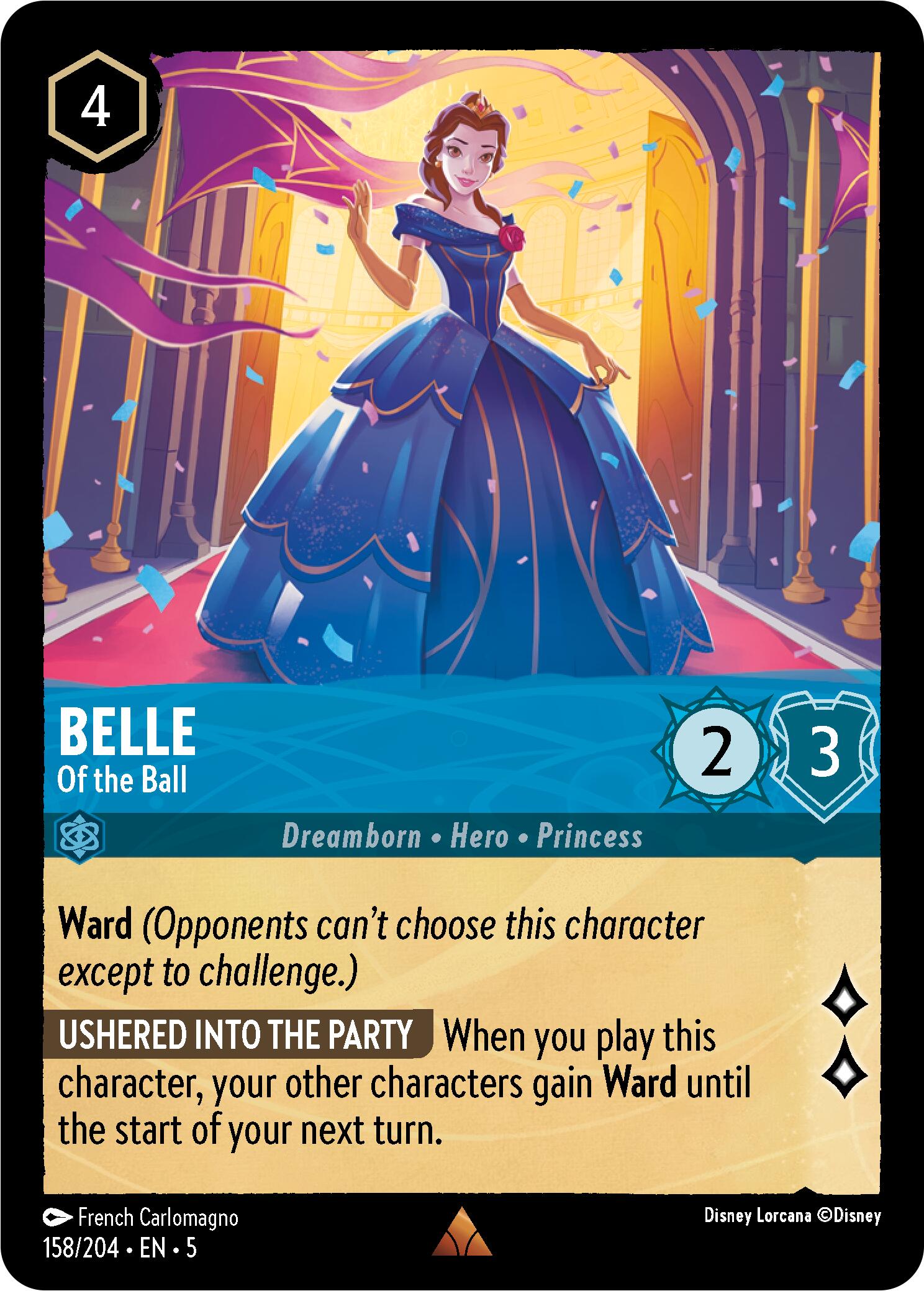 Belle - Of the Ball (158/204) [Shimmering Skies] | All Aboard Games