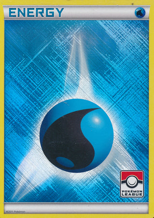 Water Energy (2011 Pokemon League Promo) [League & Championship Cards] | All Aboard Games