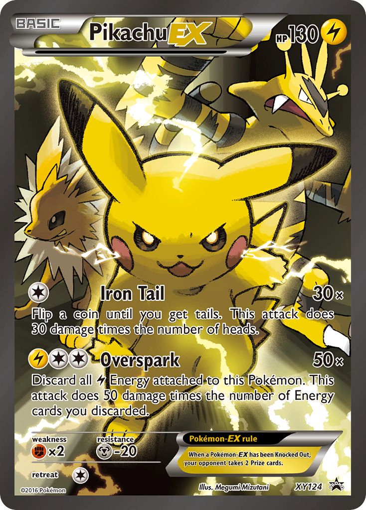 Pikachu EX (XY124) [XY: Black Star Promos] | All Aboard Games