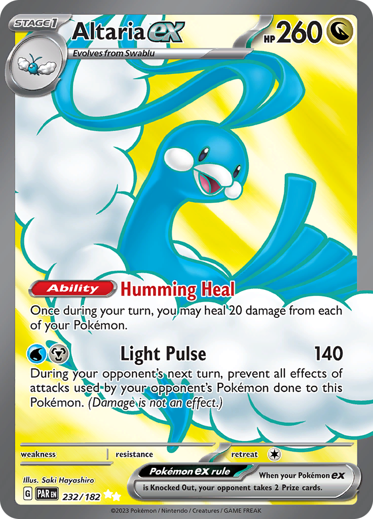 Altaria ex (232/182) [Scarlet & Violet: Paradox Rift] | All Aboard Games