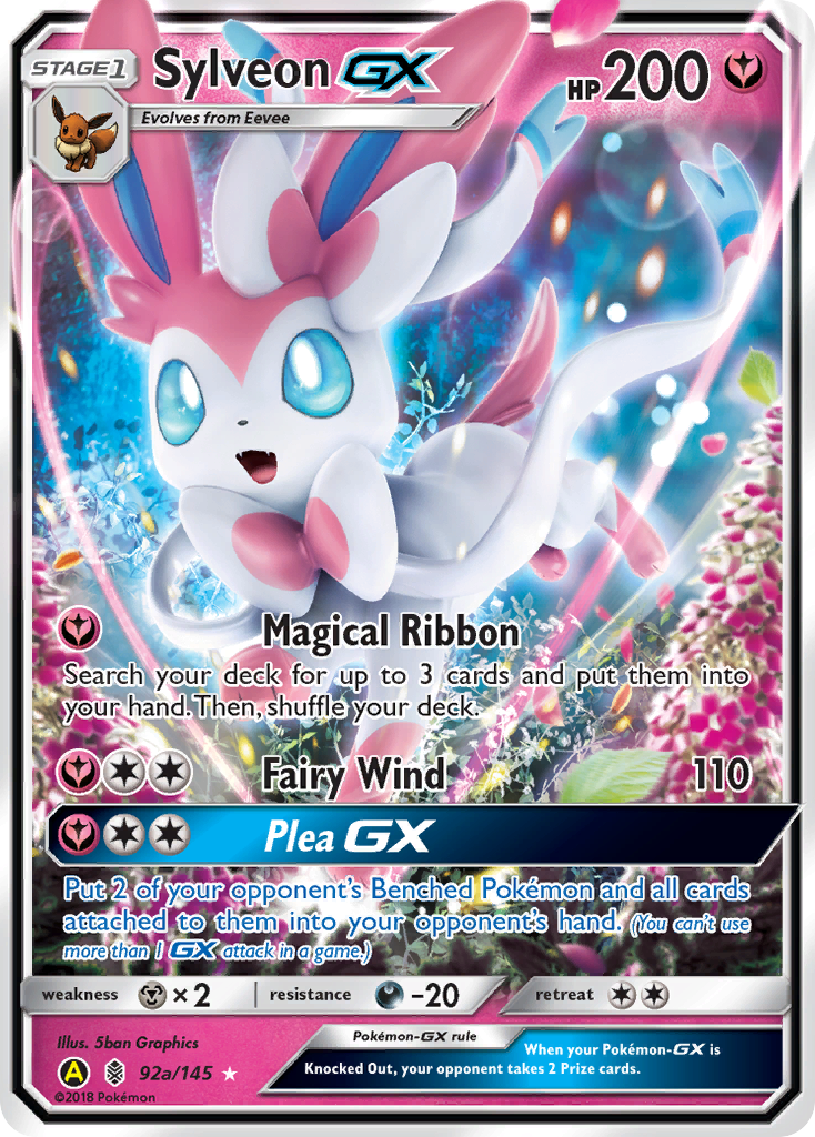 Sylveon GX (92a/145) [Alternate Art Promos] | All Aboard Games