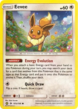 Eevee (101a/149) [Alternate Art Promos] | All Aboard Games