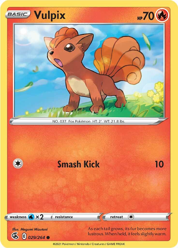 Vulpix (029/264) [Sword & Shield: Fusion Strike] | All Aboard Games