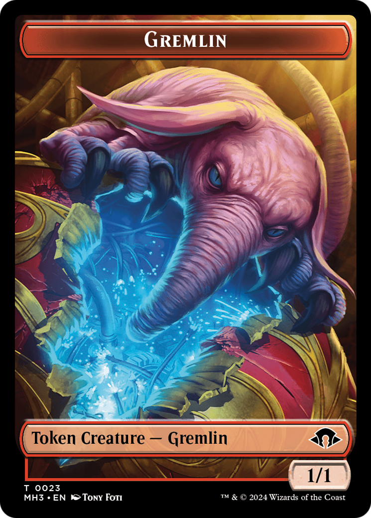 Copy // Gremlin Double-Sided Token [Modern Horizons 3 Tokens] | All Aboard Games