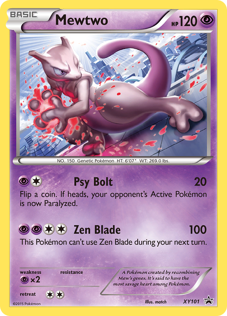 Mewtwo (XY101) [XY: Black Star Promos] | All Aboard Games