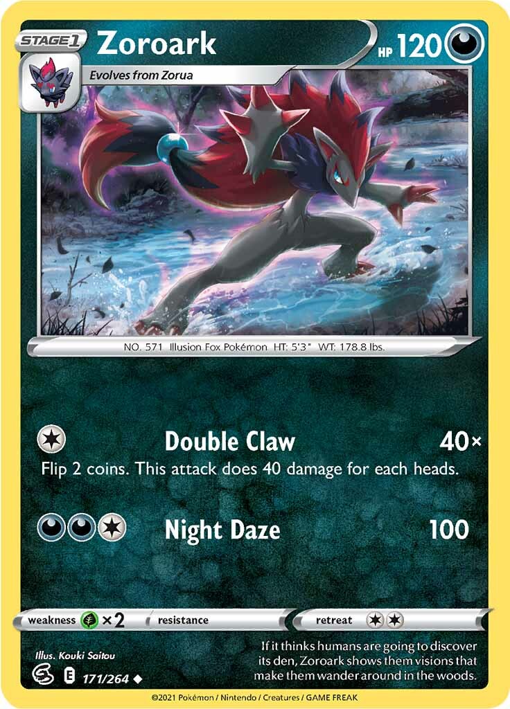 Zoroark (171/264) [Sword & Shield: Fusion Strike] | All Aboard Games