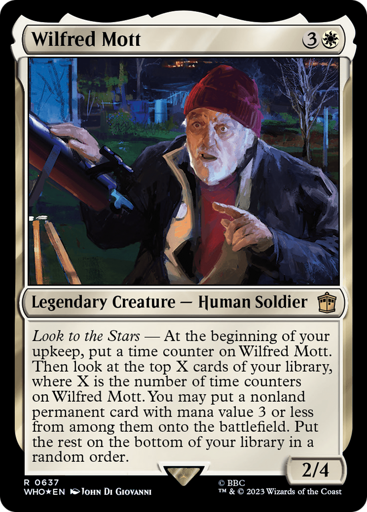 Wilfred Mott (Surge Foil) [Doctor Who] | All Aboard Games