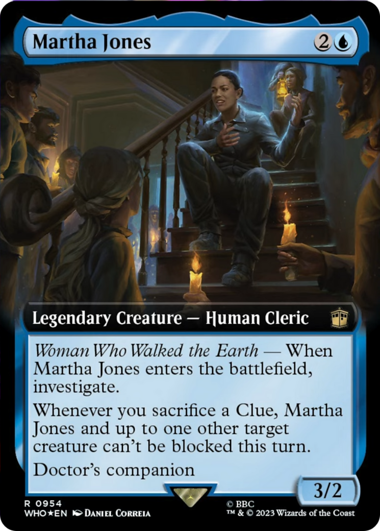 Martha Jones (Extended Art) (Surge Foil) [Doctor Who] | All Aboard Games