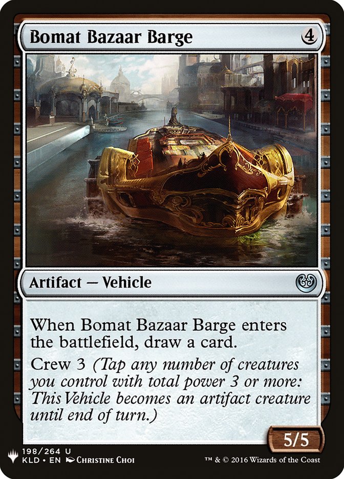 Bomat Bazaar Barge [Mystery Booster] | All Aboard Games