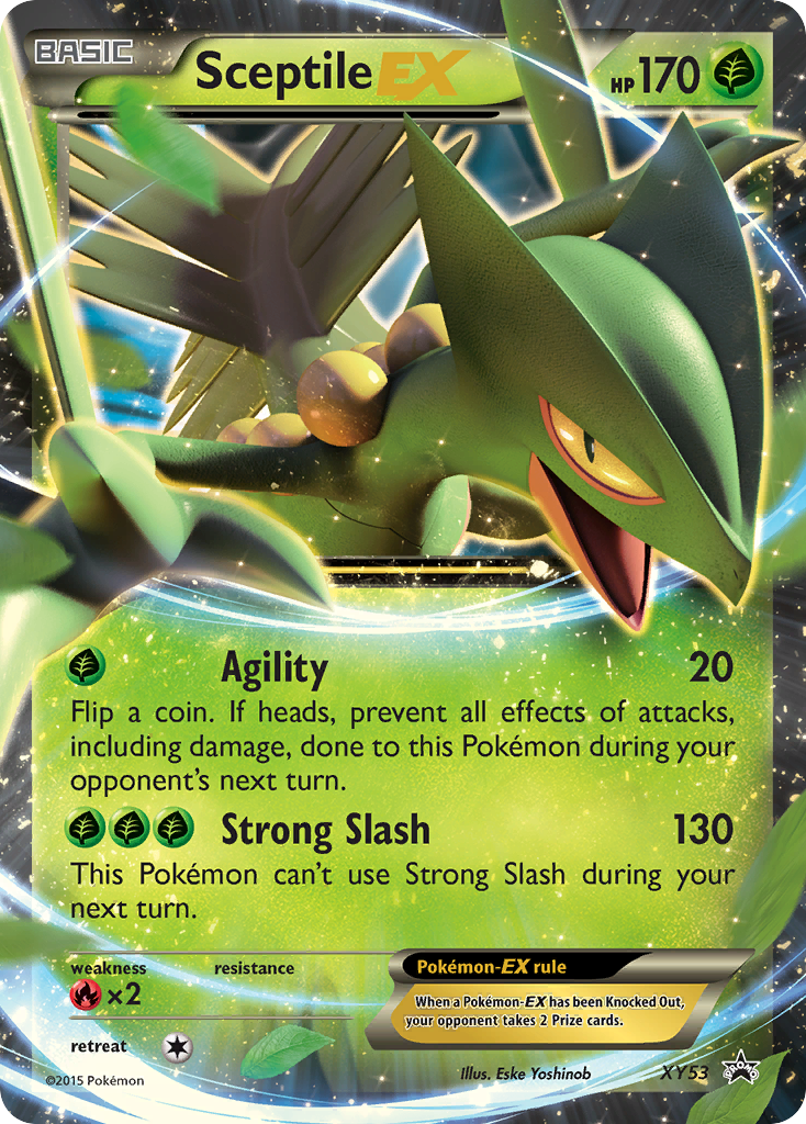 Sceptile EX (XY53) [XY: Black Star Promos] | All Aboard Games