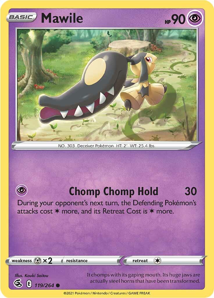 Mawile (119/264) [Sword & Shield: Fusion Strike] | All Aboard Games