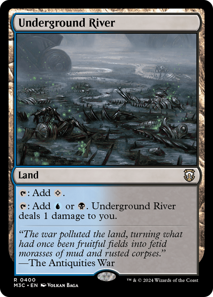 Underground River (Ripple Foil) [Modern Horizons 3 Commander] | All Aboard Games