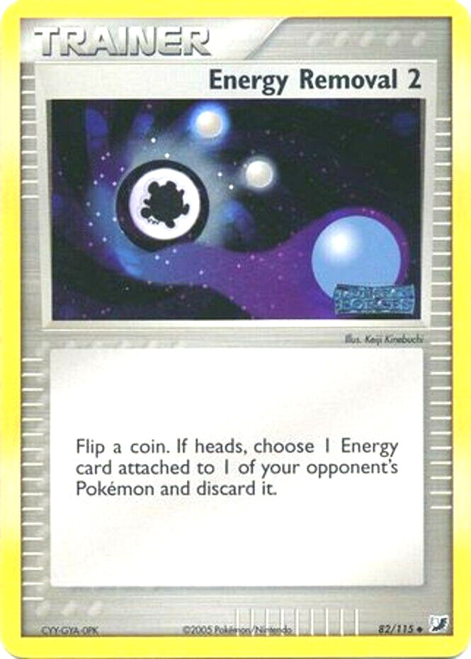 Energy Removal 2 (82/115) (Stamped) [EX: Unseen Forces] | All Aboard Games