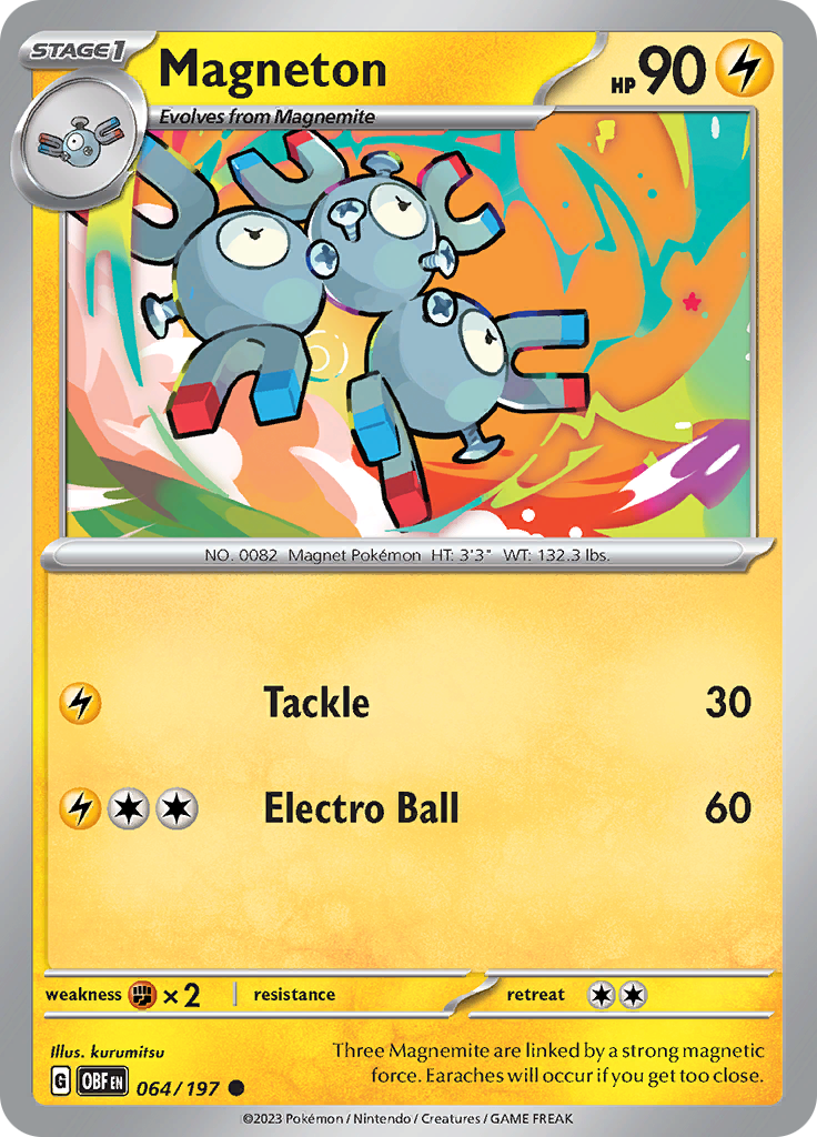 Magneton (064/197) [Scarlet & Violet: Obsidian Flames] | All Aboard Games