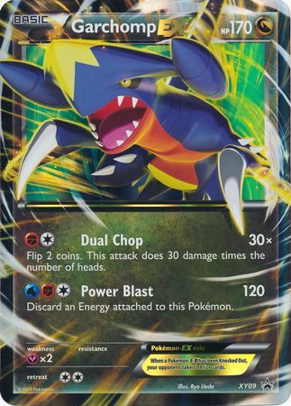 Garchomp EX (XY09) (Jumbo Card) [XY: Black Star Promos] | All Aboard Games