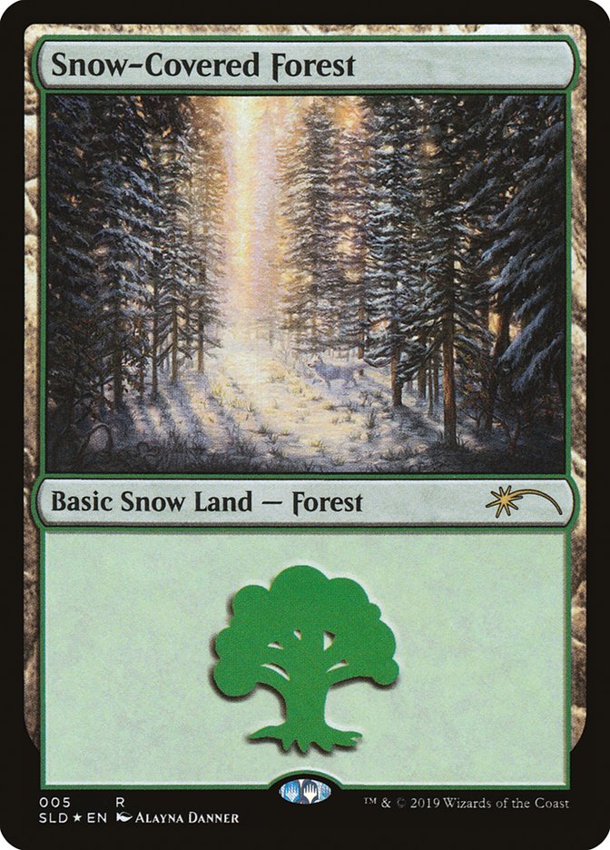Snow-Covered Forest (005) [Secret Lair Drop Series] | All Aboard Games