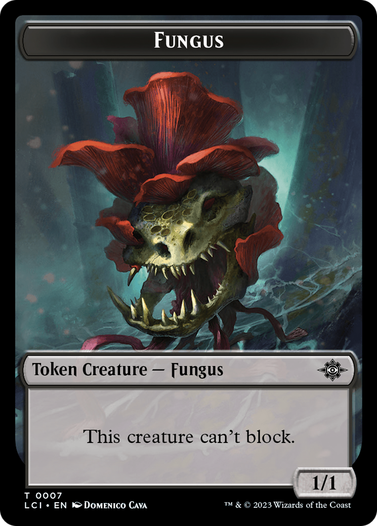 Map // Fungus Double-Sided Token [The Lost Caverns of Ixalan Tokens] | All Aboard Games