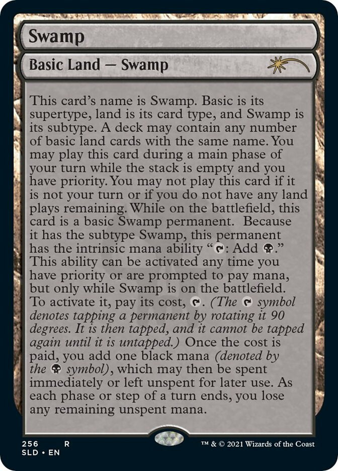 Swamp (256) [Secret Lair Drop Series] | All Aboard Games