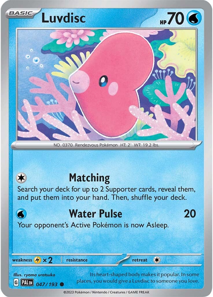 Luvdisc (047/193) [Scarlet & Violet: Paldea Evolved] | All Aboard Games