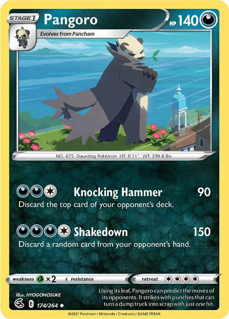 Pangoro (174/264) [Sword & Shield: Fusion Strike] | All Aboard Games