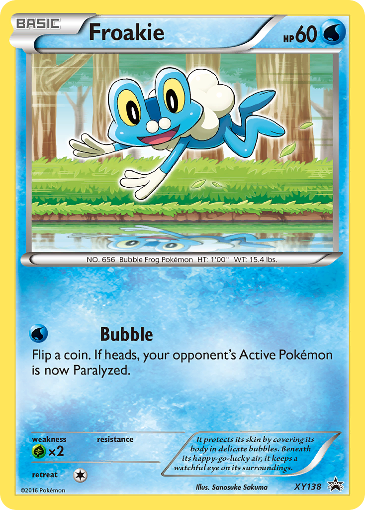 Froakie (XY138) [XY: Black Star Promos] | All Aboard Games