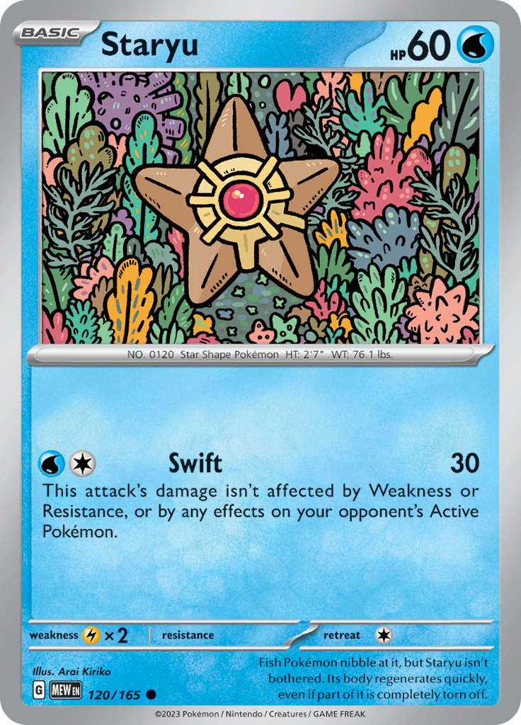 Staryu (120/165) [Scarlet & Violet: 151] | All Aboard Games