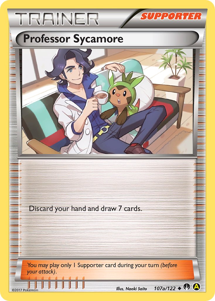 Professor Sycamore (107a/122) [Alternate Art Promos] | All Aboard Games