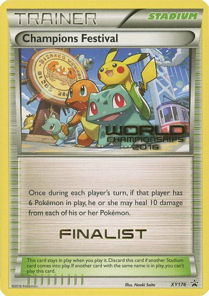 Champions Festival (XY176) (2016 Finalist) [XY: Black Star Promos] | All Aboard Games