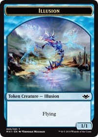 Illusion (005) // Elemental (009) Double-Sided Token [Modern Horizons Tokens] | All Aboard Games
