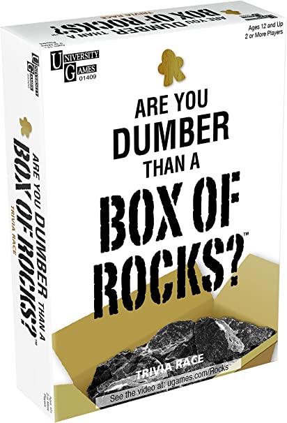 Are you Dumber than a Box of Rocks | All Aboard Games