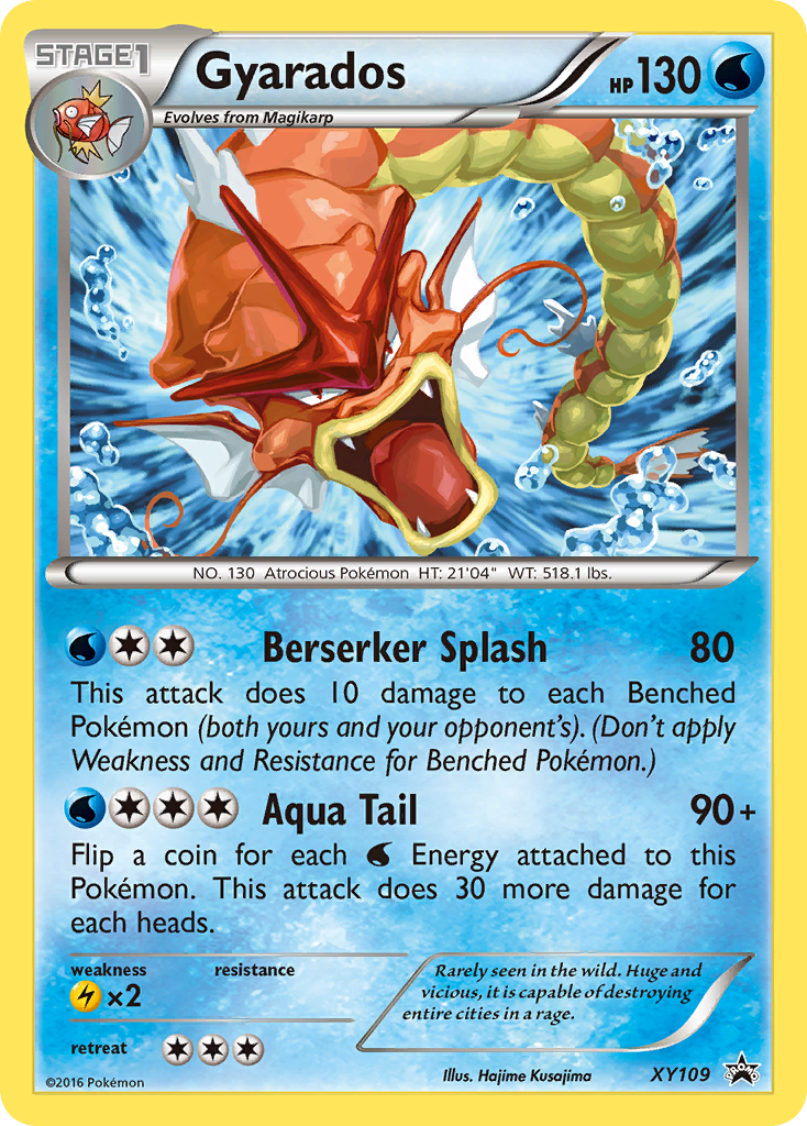 Gyarados (XY109) [XY: Black Star Promos] | All Aboard Games