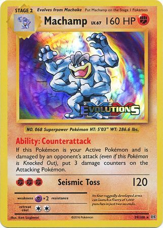 Machamp (59/108) (XY Evolutions Prerelease) [XY: Black Star Promos] | All Aboard Games