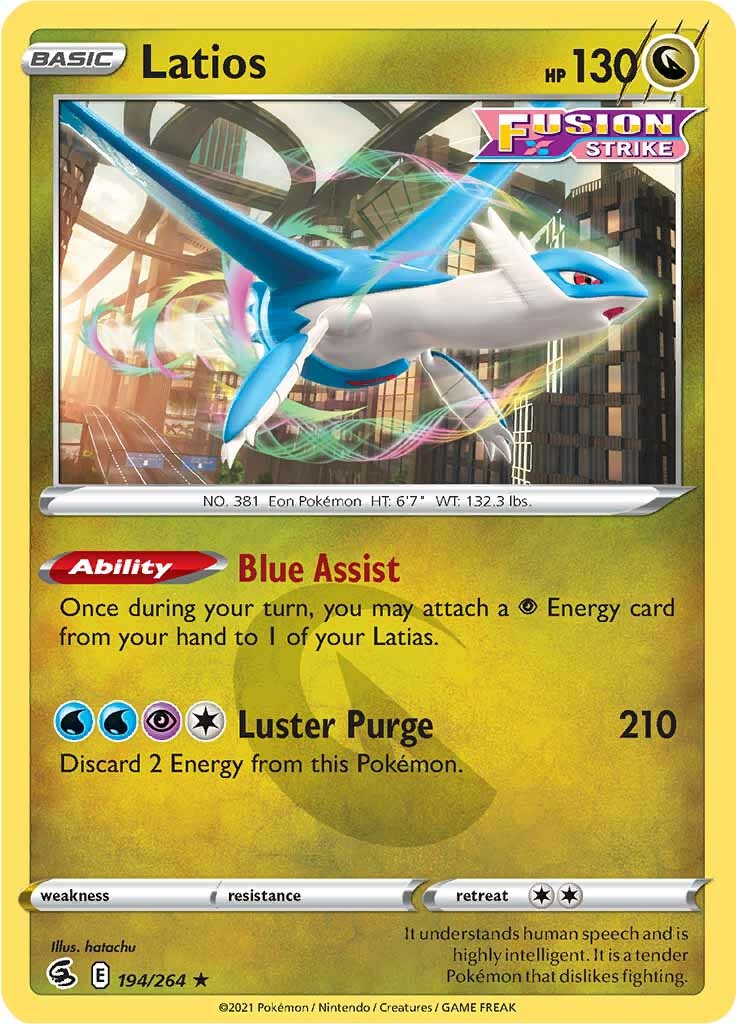 Latios (194/264) [Sword & Shield: Fusion Strike] | All Aboard Games