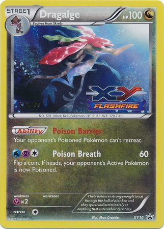 Dragalge (XY10) (Staff) [XY: Black Star Promos] | All Aboard Games