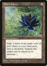 Black Lotus (Oversized) [Oversize Cards] | All Aboard Games