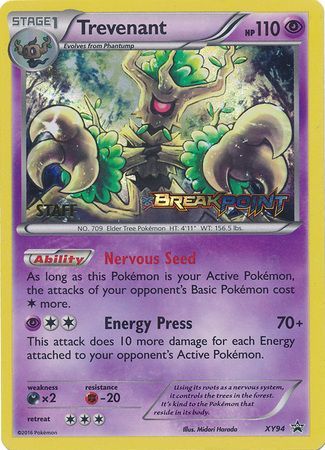 Trevenant (XY94) (Staff) [XY: Black Star Promos] | All Aboard Games