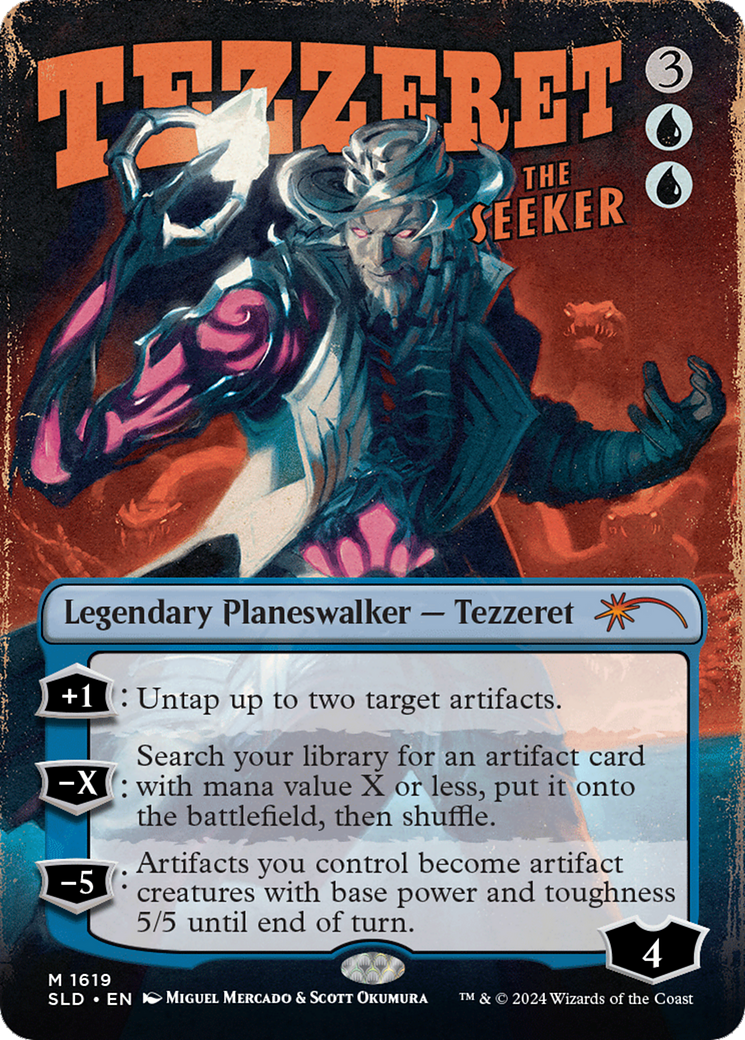 Tezzeret the Seeker (1619) [Secret Lair Drop Series] | All Aboard Games
