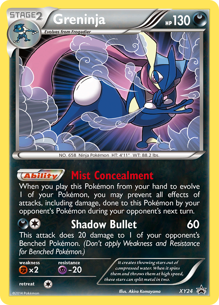 Greninja (XY24) [XY: Black Star Promos] | All Aboard Games