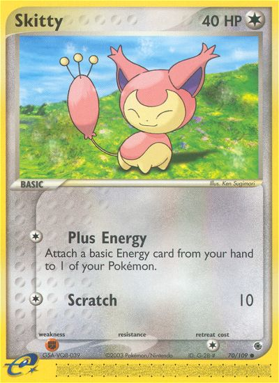 Skitty (70/109) [EX: Ruby & Sapphire] | All Aboard Games