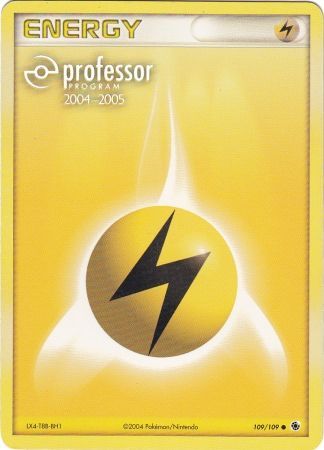 Lightning Energy (109/109) (2004 2005) [Professor Program Promos] | All Aboard Games