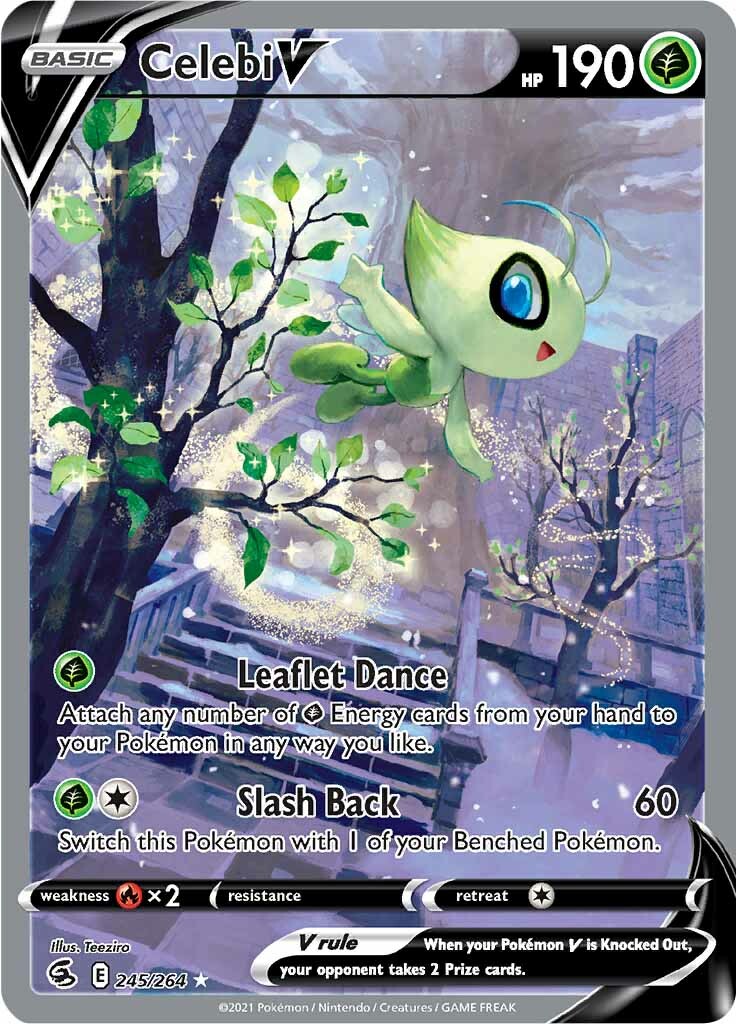 Celebi V (245/264) [Sword & Shield: Fusion Strike] | All Aboard Games