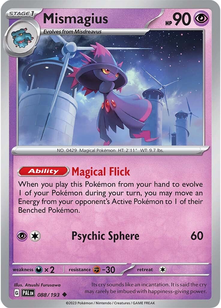 Mismagius (088/193) [Scarlet & Violet: Paldea Evolved] | All Aboard Games