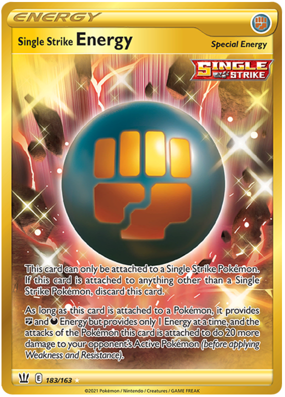 Single Strike Energy (183/163) [Sword & Shield: Battle Styles] | All Aboard Games