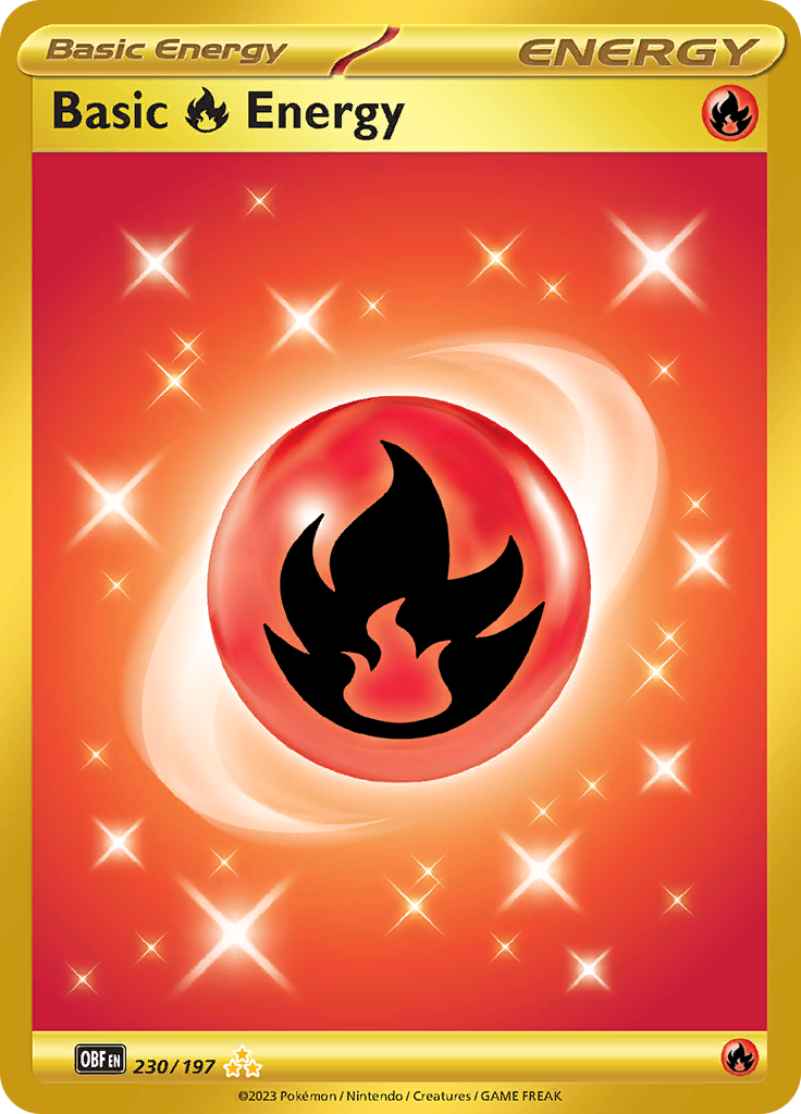 Basic Fire Energy (230/197) [Scarlet & Violet: Obsidian Flames] | All Aboard Games