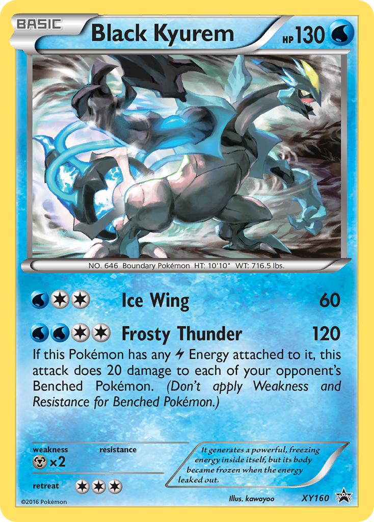 Black Kyurem (XY160) [XY: Black Star Promos] | All Aboard Games