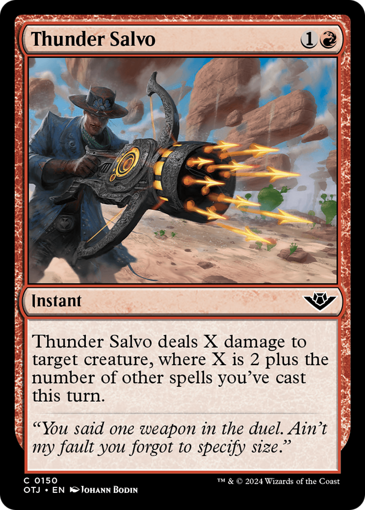Thunder Salvo [Outlaws of Thunder Junction] | All Aboard Games
