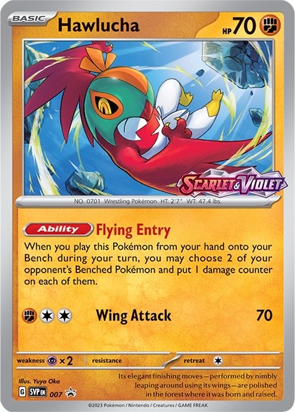 Hawlucha (007) [Scarlet & Violet: Black Star Promos] | All Aboard Games