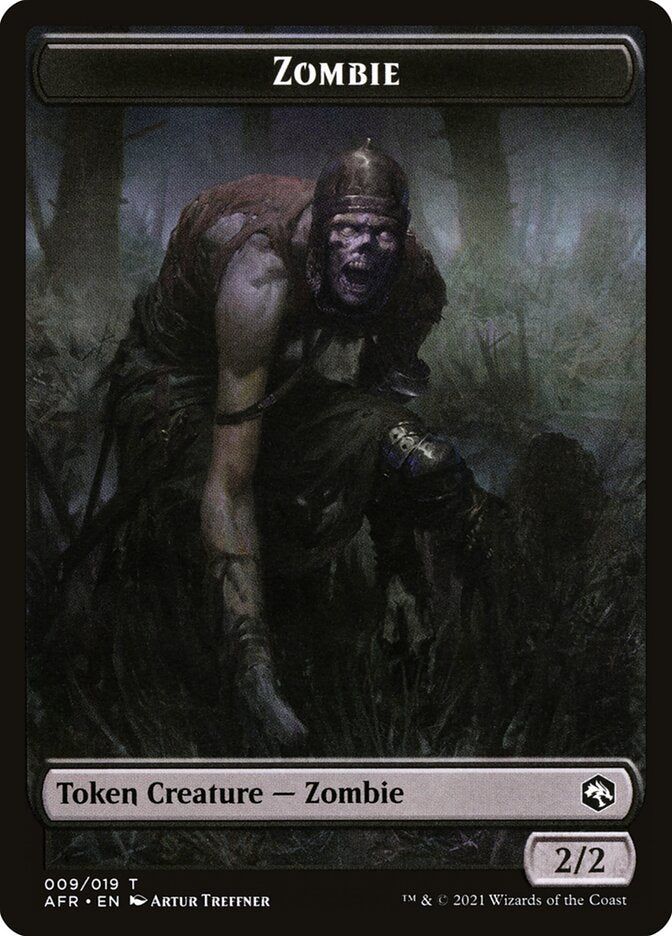 Zombie Token [Dungeons & Dragons: Adventures in the Forgotten Realms Tokens] | All Aboard Games